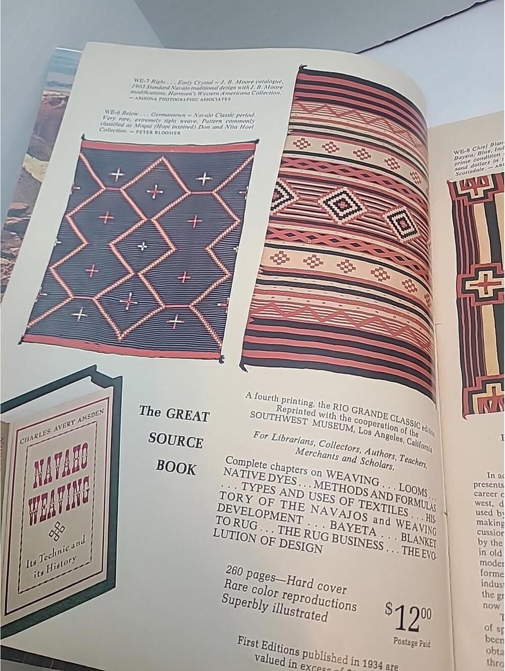Vintage Arizona Highways July 1974 Special Ed. Southwest Indian Weaving Magazine - Picture 5 of 8